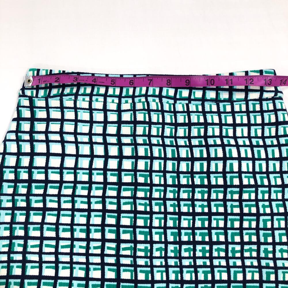 Kate Spade Judy Check Plaid Pencil Skirt Size 0 - Picture 6 of 12